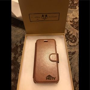New Swanky Badger 100% Leather Cell iPhone 7 Case